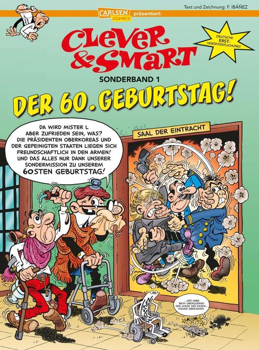 Produktbild Clever und Smart Sonderband: Der 60. Geburtstag (Deutsch, Francisco Ibø¡ø±ez, 2018)