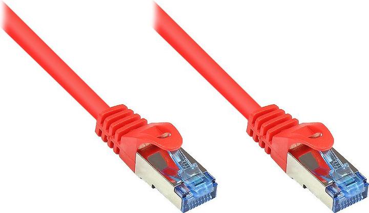 Produktbild Good Connections RNS® Patchkabel mit Rastnasenschutz, Cat. 6A, S/FTP, PiMF, halogenfrei, 500MHz, rot, 40m (S/FTP, CAT6a, 40 m)