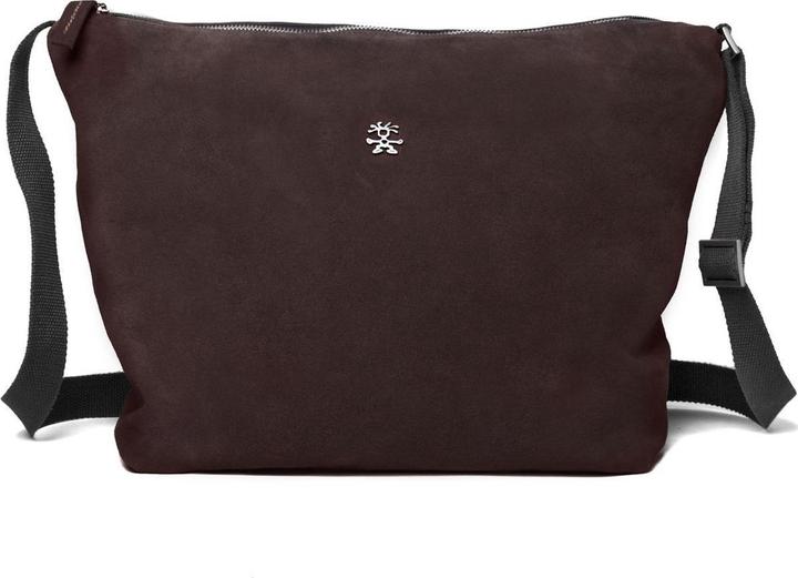 Actual product image Crumpler Bavarian Boomer Camera Shoulder Suede/Dark Brown (Camera shoulder bag)