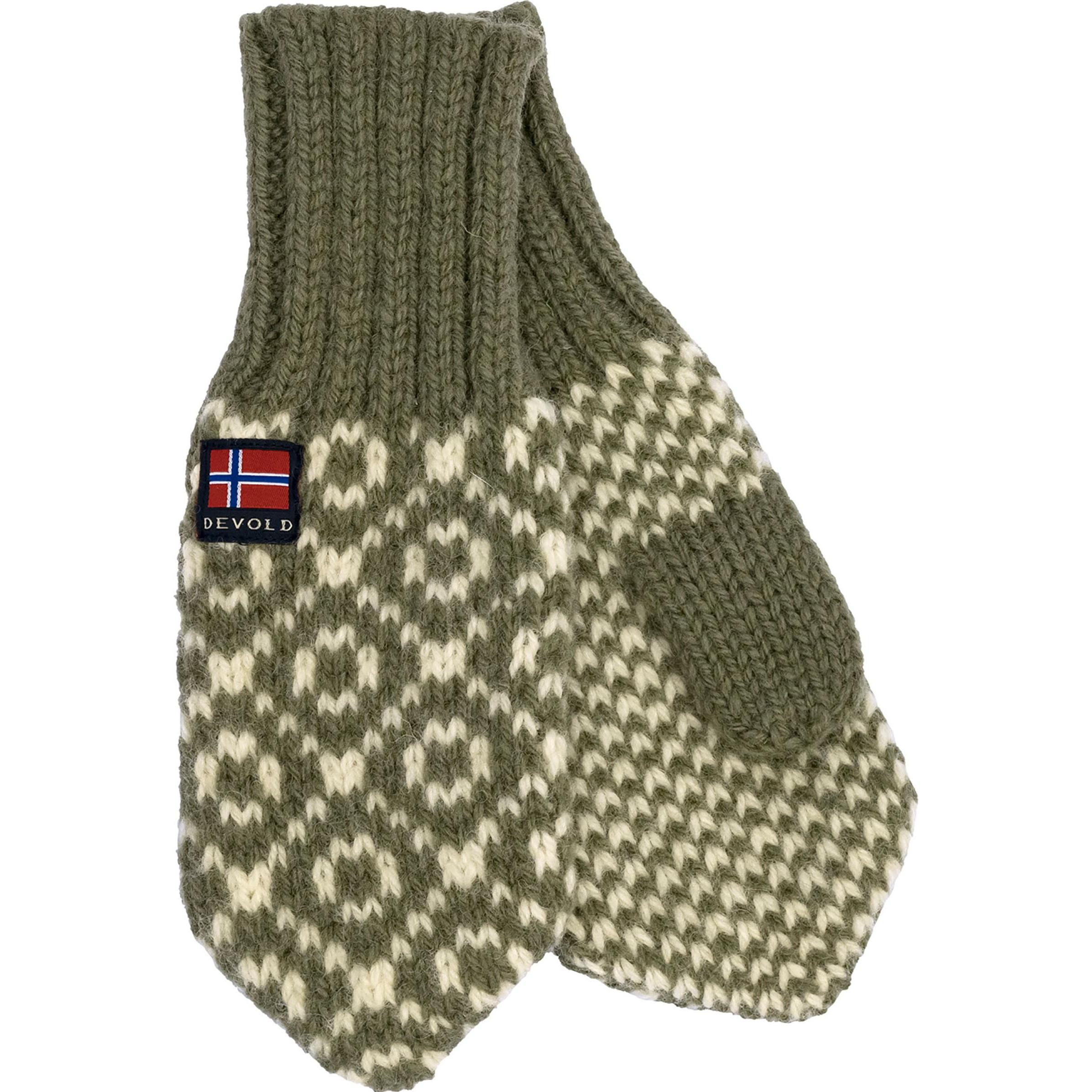 Devold, Damen, Handschuhe, Svalbard Mitten, Grün, (XL)