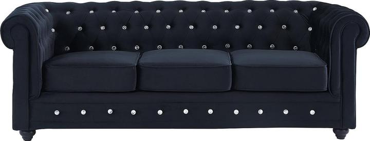 Produktbild Vente-unique Chesterfield (3-Sitzer)