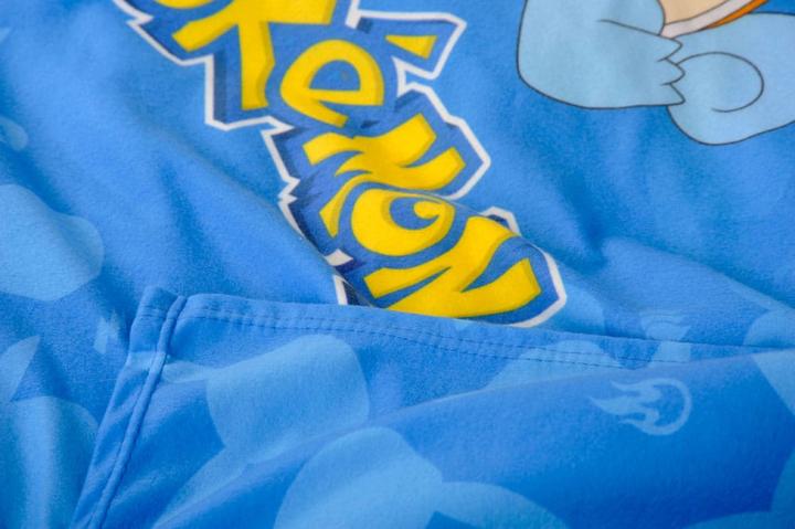 Actual product image Herding Pokemon couverture polaire Starter Pokemon 130 x 160 cm (130 x 160 cm)