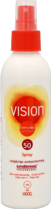 Actual product image Vision Zonne spray SPF50 (Sun spray, SPF 50, 200 ml)