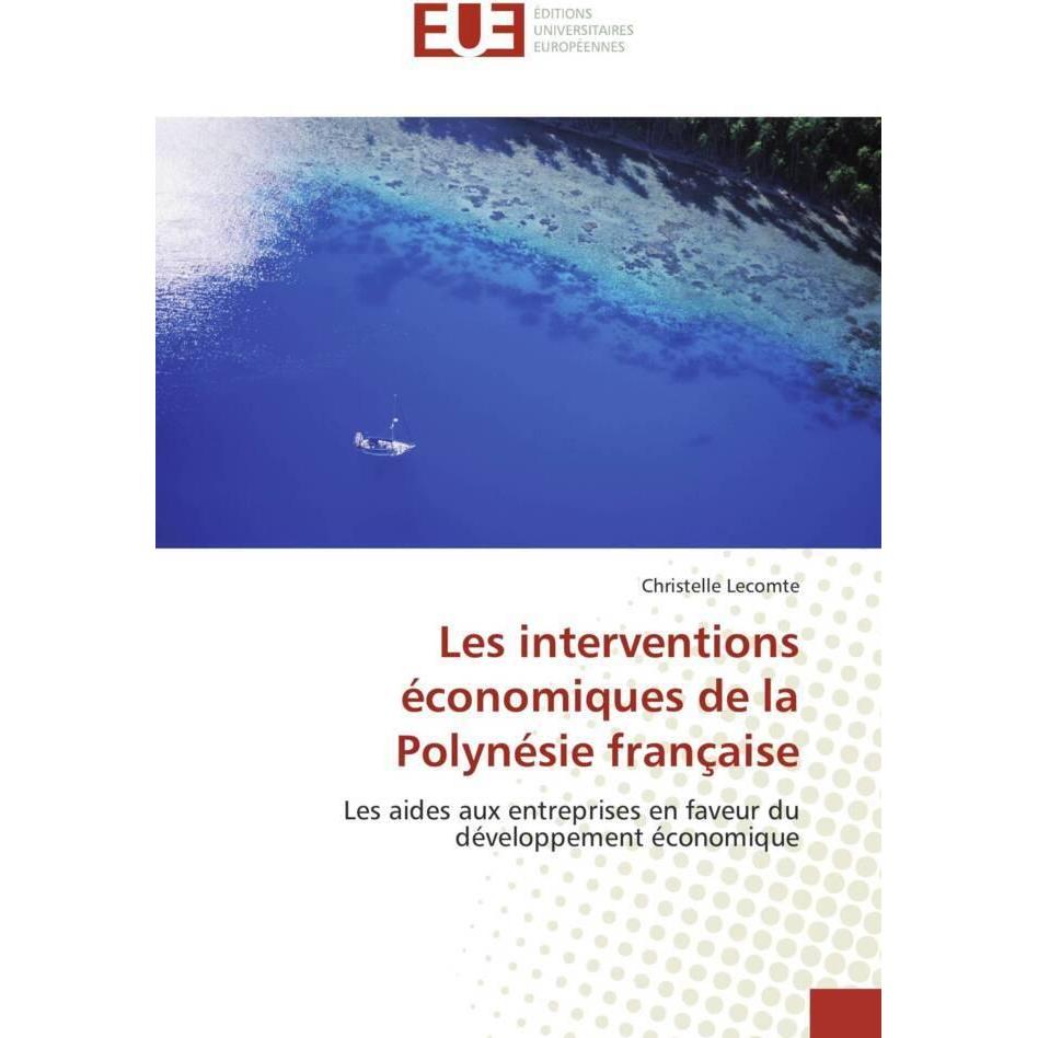 Les interventions économiques de la Polynésie française, Fachbücher