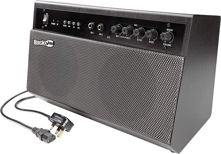 Actual product image PDT RockJam Superkit Karaoke Machine Blk