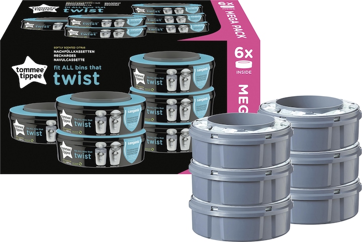 Produktbild Sangenic Twist & Click Nachfüllkassetten (6 x)