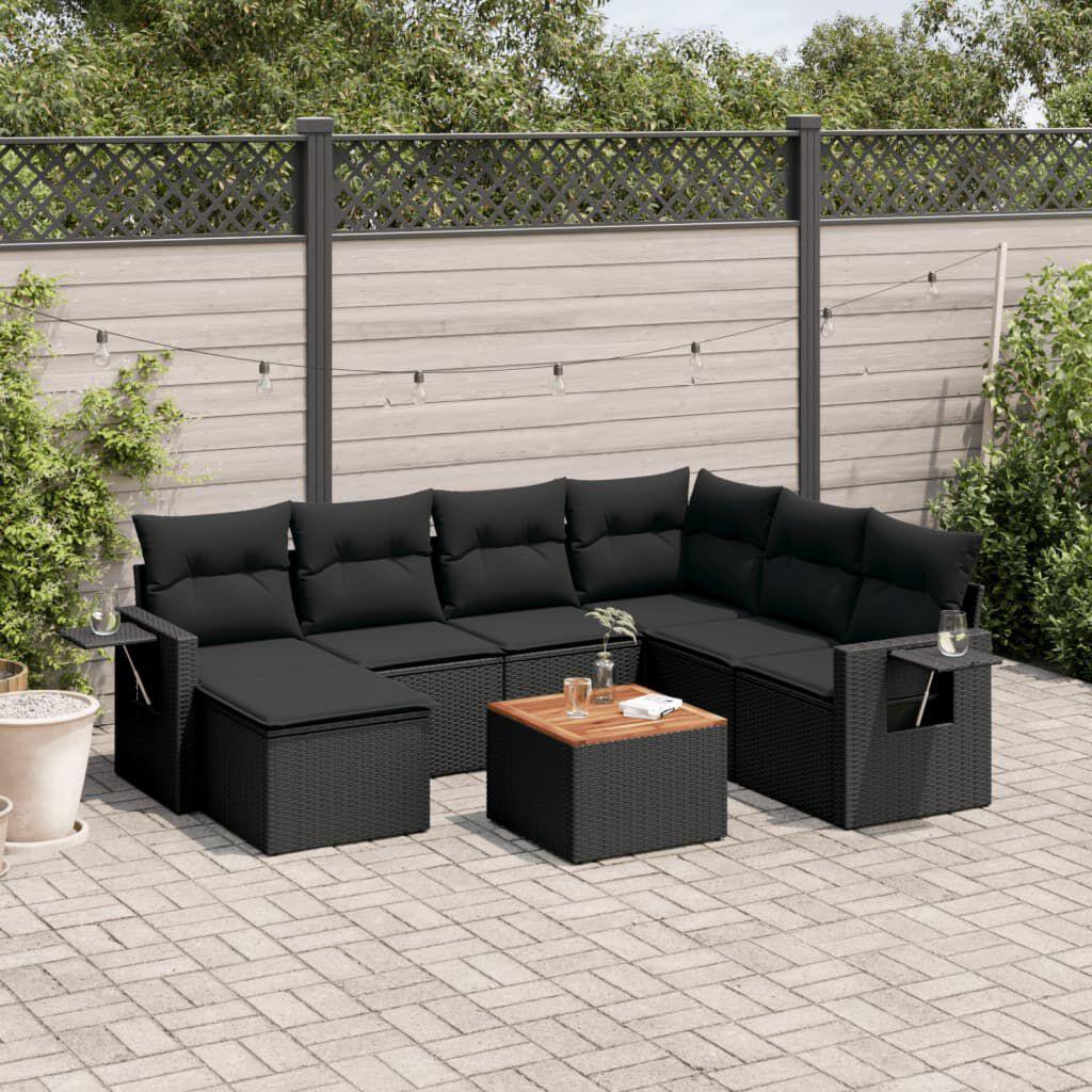 Thumbnail - VidaXL, Gartenlounge, 10-tlg. Garten-Lounge-Set mit Kissen
