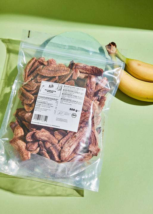 Actual product image KoRo Organic dried banana (500 g)