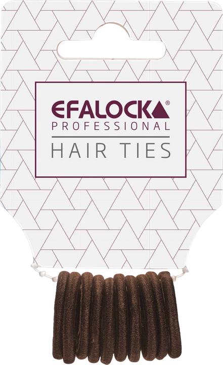 Image du produit Efalock Mini Brown Elastics (Élastiques à cheveux)