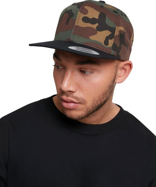 Produktbild Yupoong Erwachsene Classic Camo Snapback Cap (One Size)
