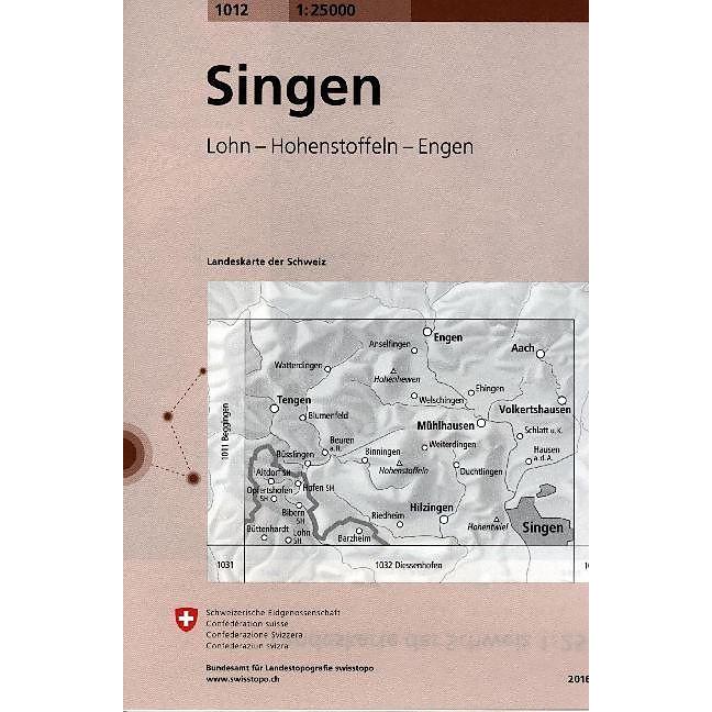 Thumbnail - Singen 25000, Landkarte