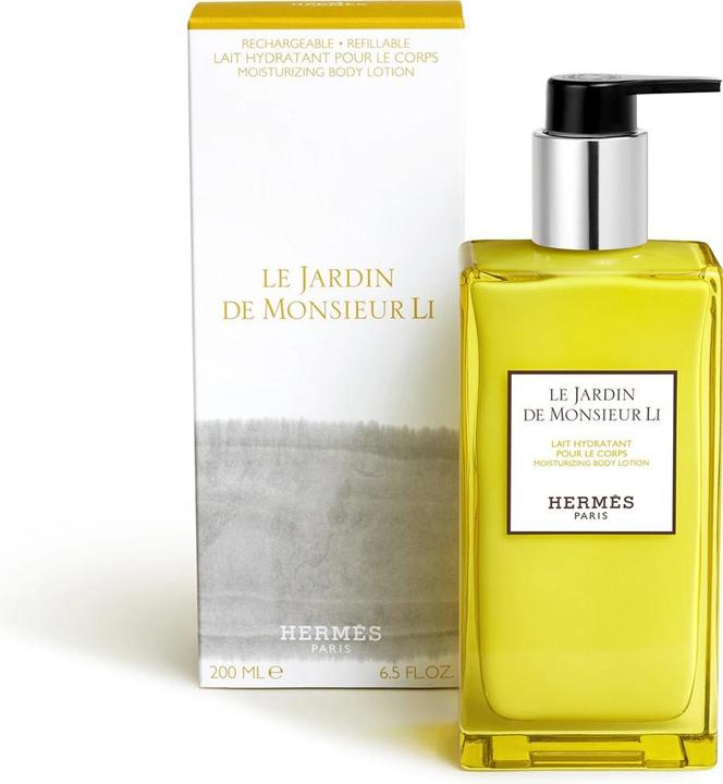 Actual product image Hermès Hermes Le Jardin De Monsieur Li Body Moisturizing Milk 200ml (Body lotion, 200 ml)