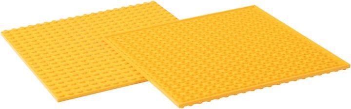 Produktbild Q-Bricks Bauplatte Noppen Melongelb