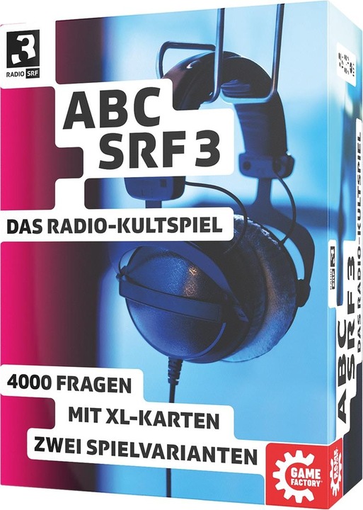 Immagine prodotto Game Factory ABC SRF 3 - Il gioco radiofonico di culto (Tedesco)