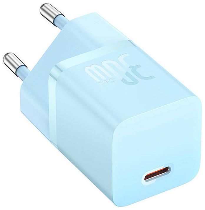 Produktbild Baseus Mini wall charger GaN5 30W (blue) (30 W, 1 Port)