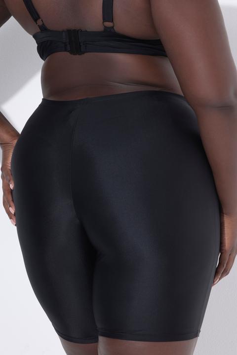 Actual product image Ulla Popken Swim Cycling Quick Dry Elastic Waist Slim Fit Shorts (46)