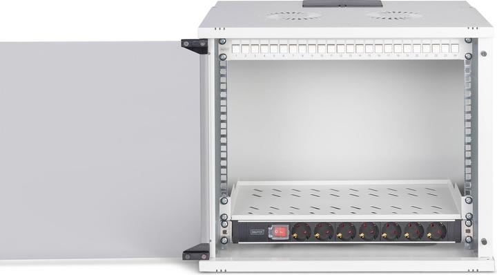 Produktbild Digitus 19" Netzwerk-Set, 9HE Wandgehäuse und Zubehör, gr SOHO PRO Version (9 HE, 19 Zoll Rack)