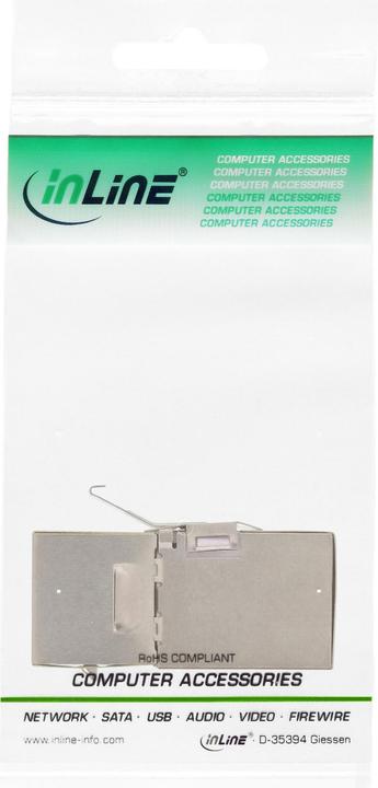 Actual product image InLine RJ45 jack / jack insert angled 90° (Patch panel)