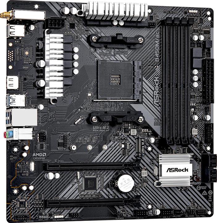 Immagine prodotto AsRock Scheda madre B450M/AC R2.0 (AM4, AMD B450, mATX)