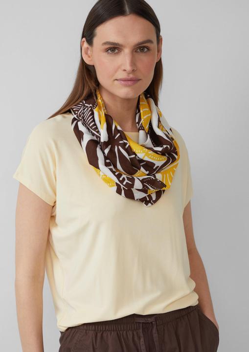 Immagine prodotto s.Oliver Snood Loop-Schal aus Viskose mit floralem Muster