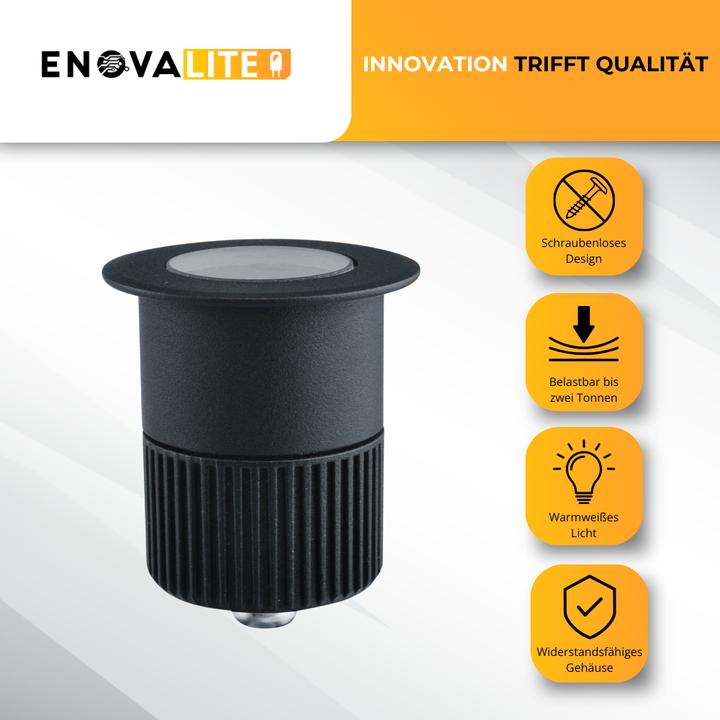 Produktbild Enovalite LED Bodeneinbaustrahler (3600 lm, IP67)