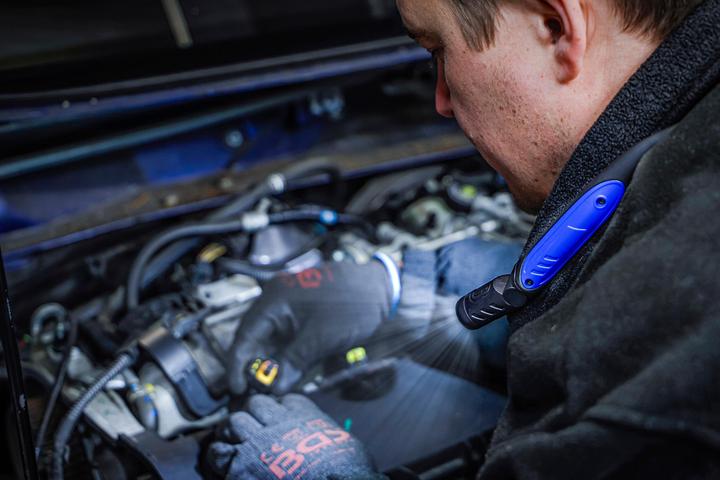 Immagine prodotto BGS COB-LED-Werkstatt-Nackenleuchte (320 lm)