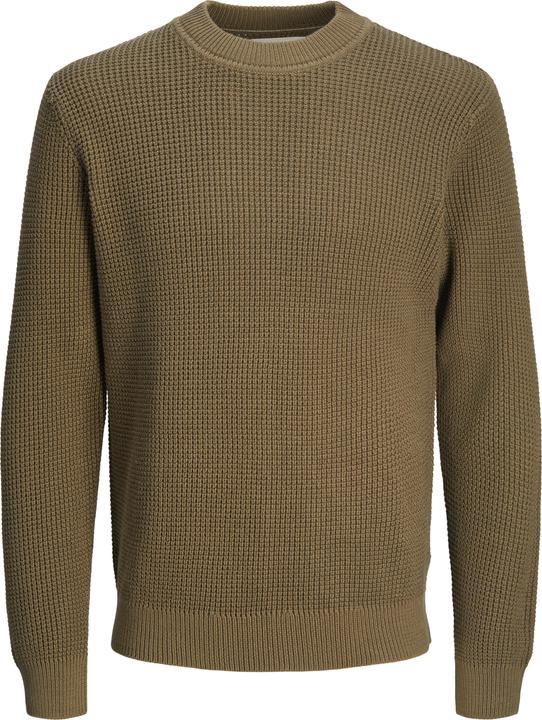 Actual product image Jack & Jones Plain knitted jumper with round neck Knitted jumper with round neck (S)