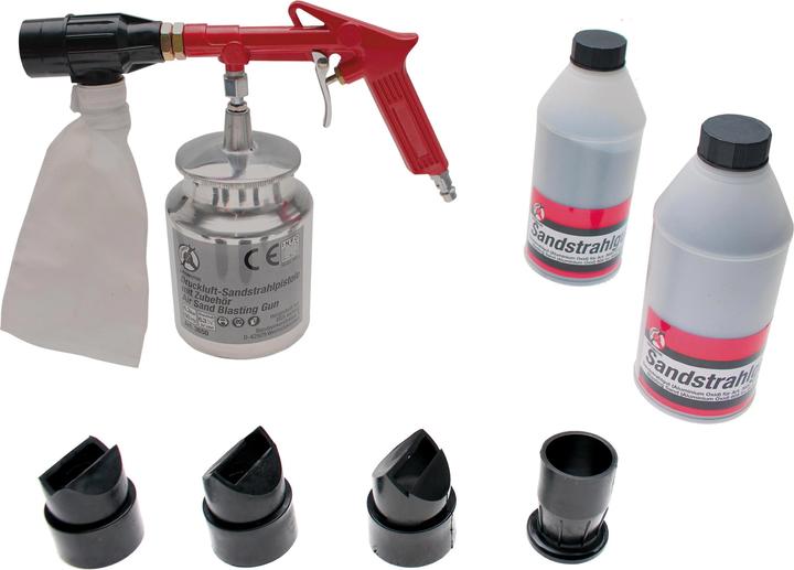 Immagine prodotto BGS Pistola di sabbiatura ad aria compressa, accessori inclusi