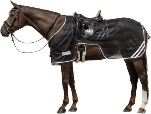 Produktbild Waldhausen Reflex Ausreitdecke Schwarz für Pferde 125 cm (125 cm)