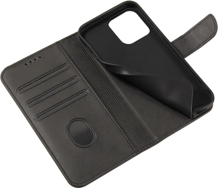 Produktbild Hurtel Back panel cover Magnet Case with Flip for Samsung Galaxy A26 - Black (Samsung Galaxy A26)