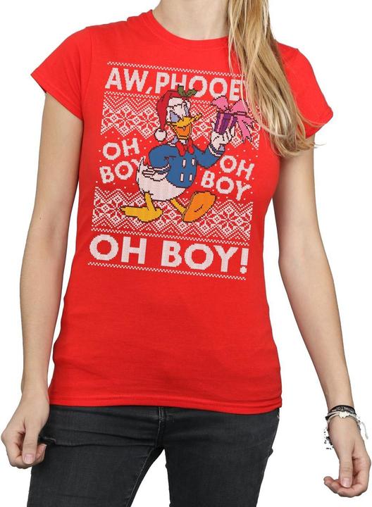 Produktbild Disney Donald Duck Christmas Fair Isle TShirt (M)