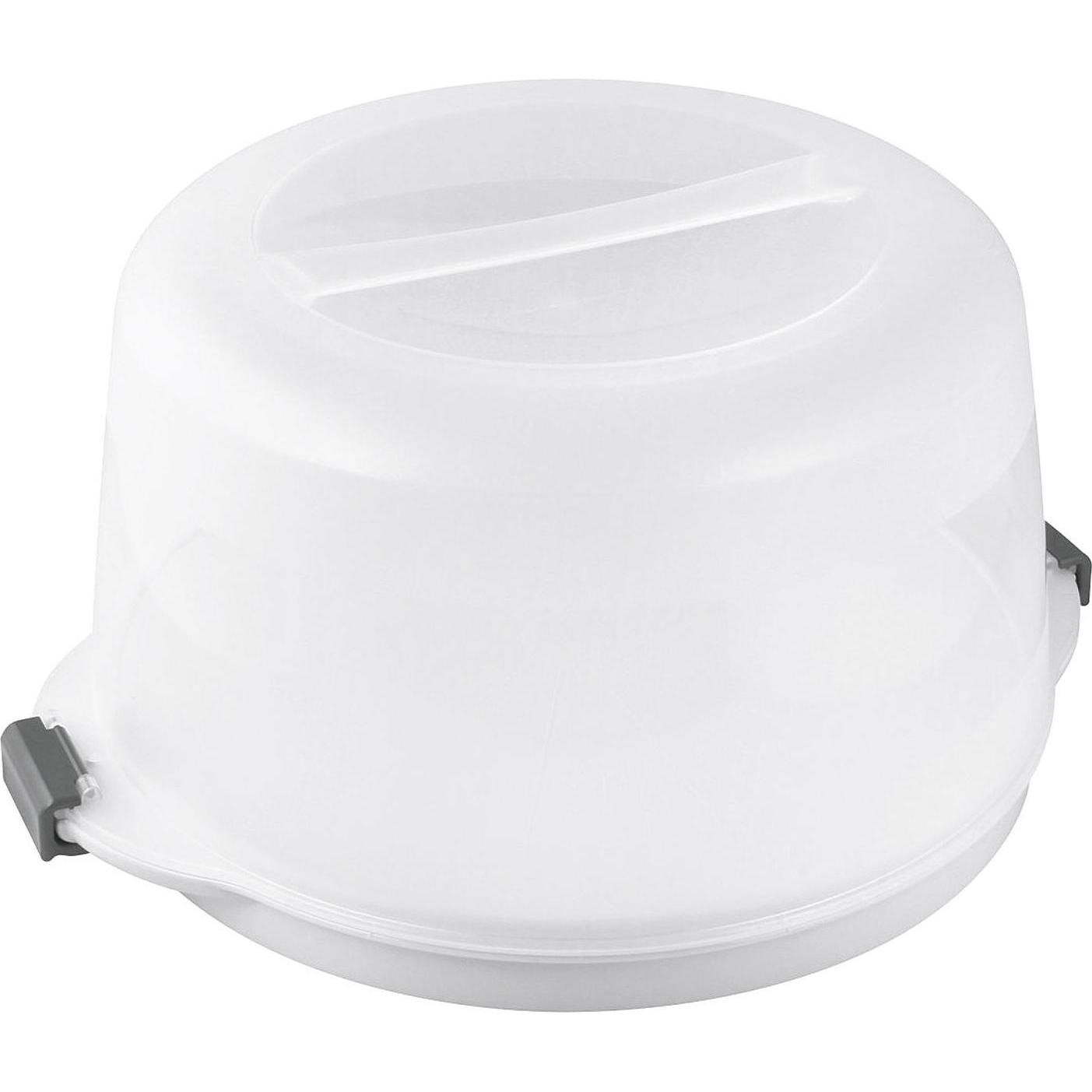 Dr. Oetker Scatola per il trasporto di torte Bake&Go, Portatorta, Bianco