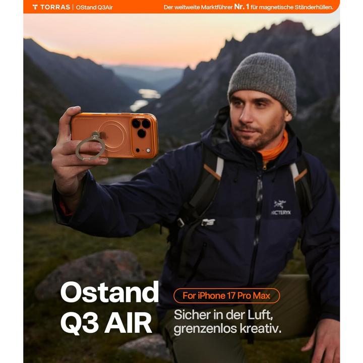 Image du produit Torras Ostand Q3 Air (Apple iPhone 17 Pro)