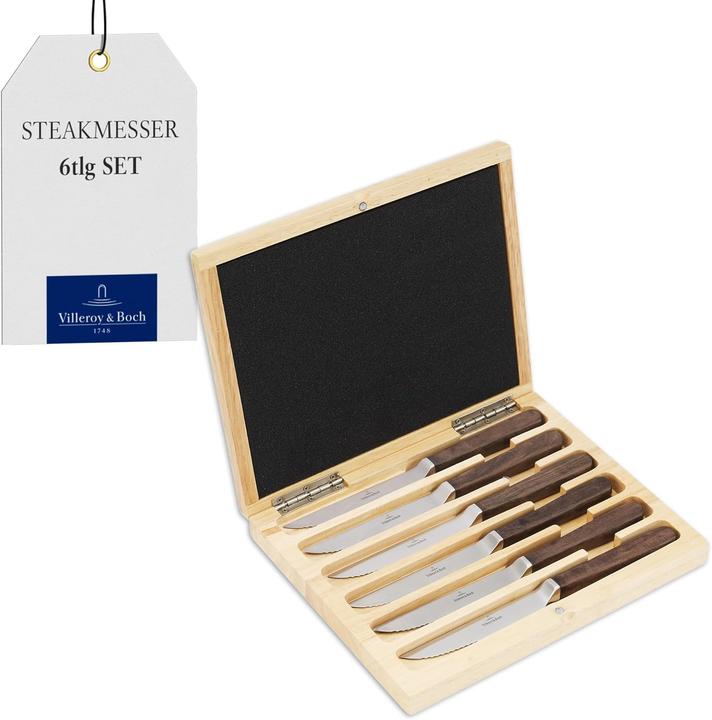 Actual product image Villeroy & Boch Pizza & Steak Knife Set 6pcs Texas (6 pcs., Knife)
