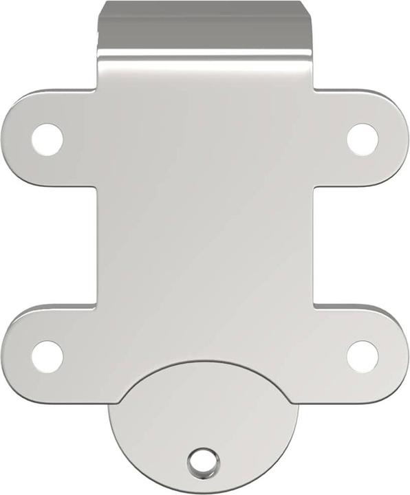 Image du produit VidaXL Supports de dérivation de porte de grange pour rails ronds 4pcs Acier inoxydable