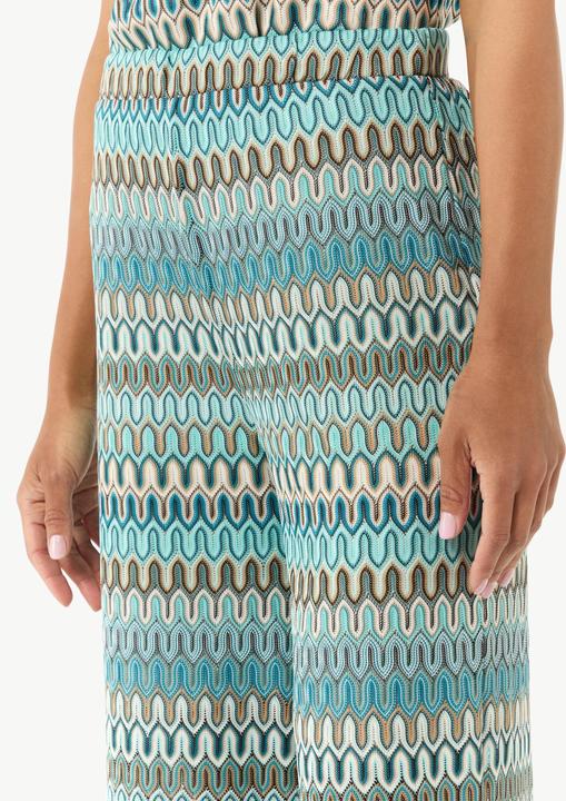 Actual product image Comma Hose Gestrickte Culotte mit Wide Leg und Elastikbund (40)
