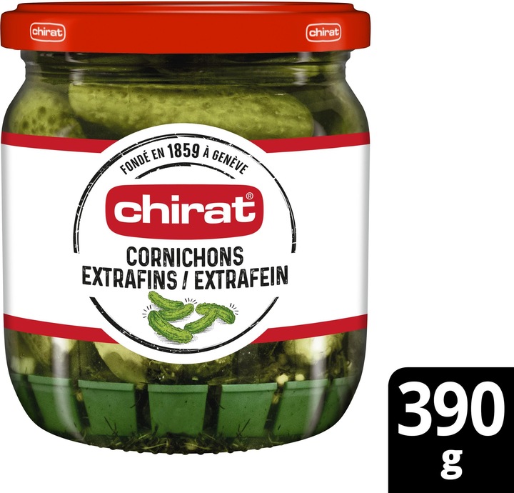 Immagine prodotto Chirat Cornichons extra 390 g verre (390 g)