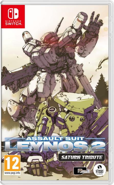 Actual product image Clear River Games Assault Suit Leynos 2 Saturn Tribute (Switch)