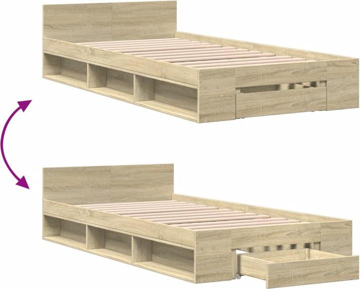 Image du produit vidaXL Bettgestell (140 x 190 cm)