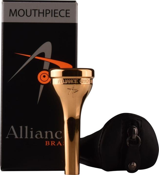 Produktbild Alliance Owen Farr WFM-OF2G Eb-Althorn Mundstück, vergoldet (Instrumenten Mundstück)