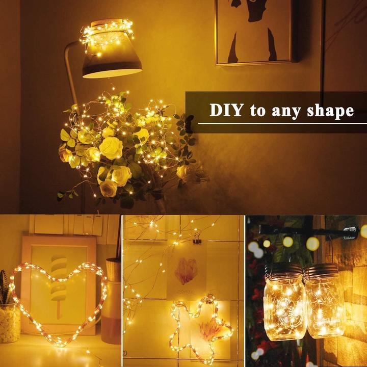 Actual product image Bowfar LED light chain (20 m)