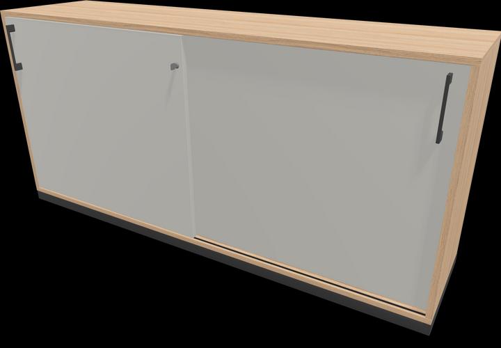 Actual product image Narbutas Choice sliding door cabinet (160 x 40 x 76 cm)