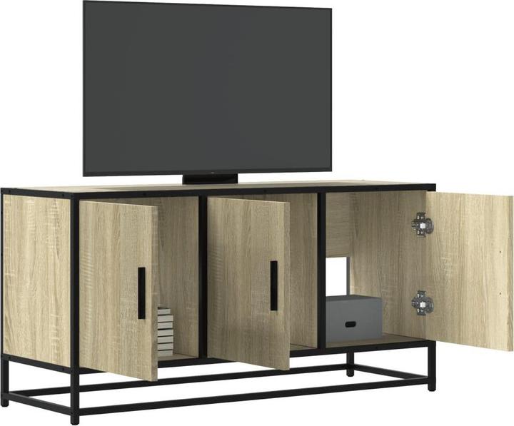 Image du produit VidaXL Armoire TV Lowboard Meuble TV Chêne Sonoma (100 x 35 x 50 cm)
