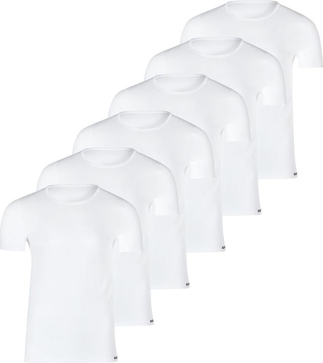 Produktbild Skiny 6er Pack Unterhemd / Shirt Kurzarm Unterhemd / Shirt Kurzarm (M)