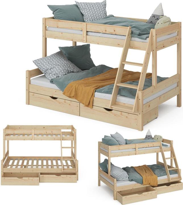 Produktbild VitaliSpa Everest mit Schubladen (120 x 200 cm)