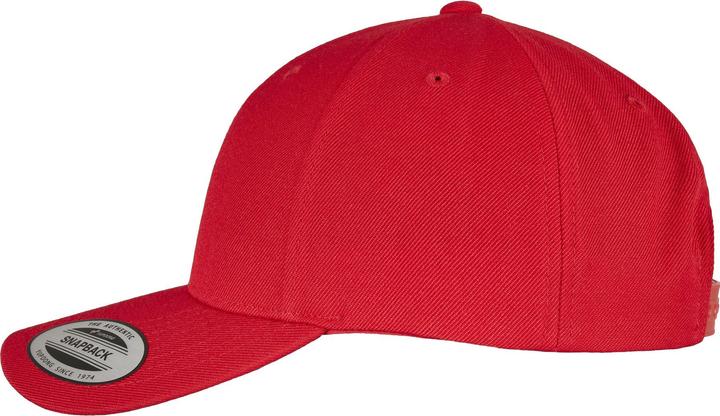 Actual product image Flexfit Yp Classics 5-Panel Premium Curved Visor Snapback Cap (One size)