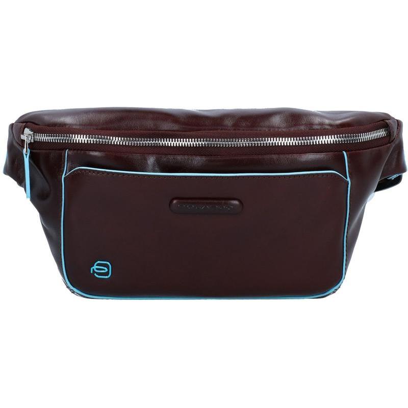 Piquadro, Herren, Bauchtasche, Blue Square Bum Bag Mahagonion, Braun