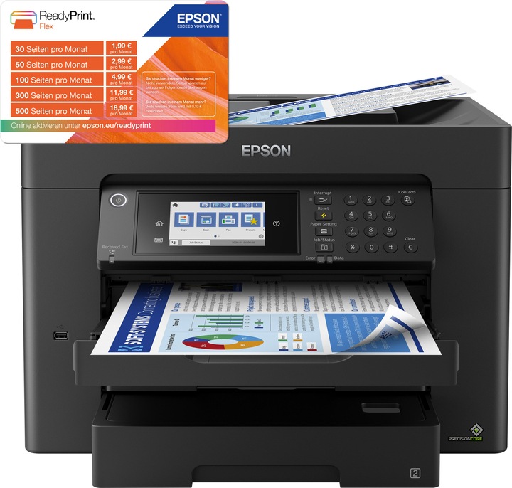 Actual product image Epson WorkForce WF-7840DTWF (Ink, Colour)