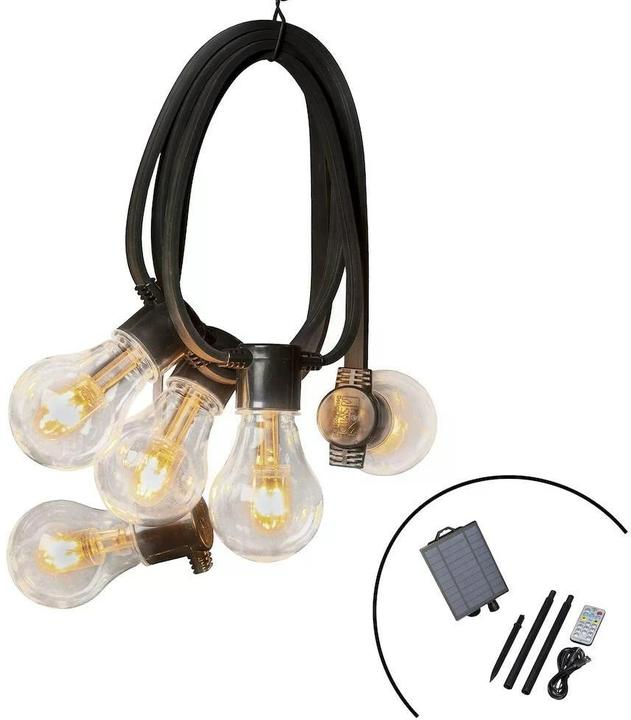 Produktbild Konstsmide 2332-800SP LED Solar Biergartenkette (4.50 m)