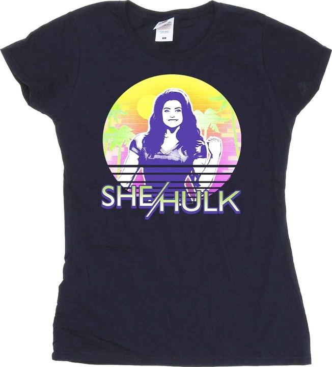Immagine prodotto She-Hulk: Attorney At Law Sunset Smile Maglietta Donna (M)